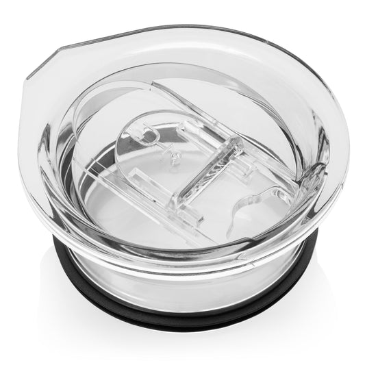 BrüMate Hopsulator Slim Tumbler Lids — Clear, Black & Purple — Clear